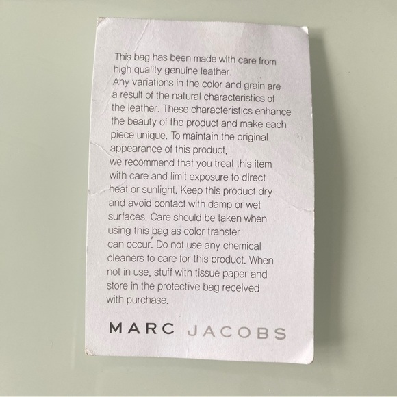 MARC Jacobs Leather Bag with Brass Hardware - Picture 11 of 12